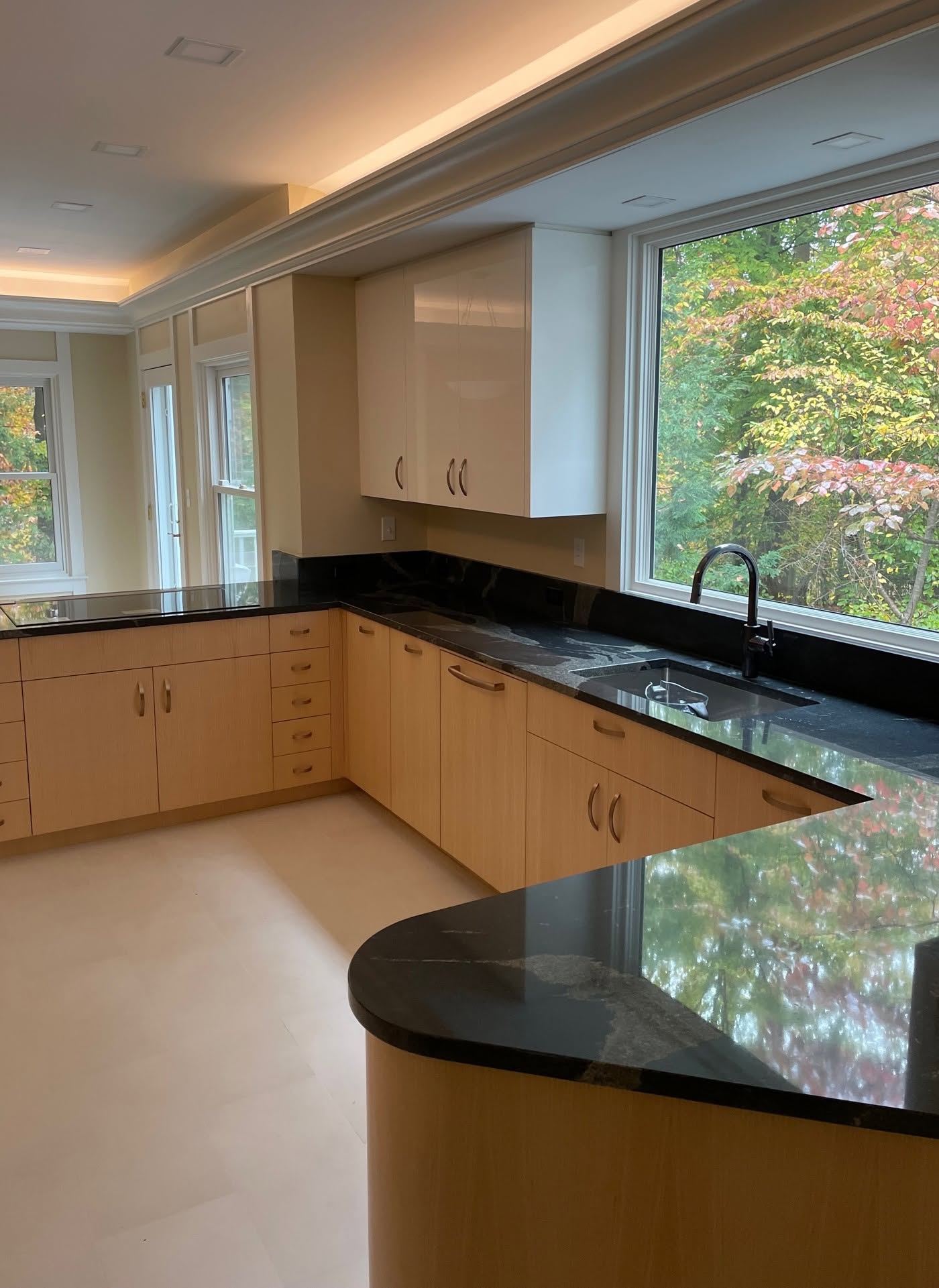 Contemporary Kitchen Remodel by J.F. Meyer Construction Co., Inc. project photo
