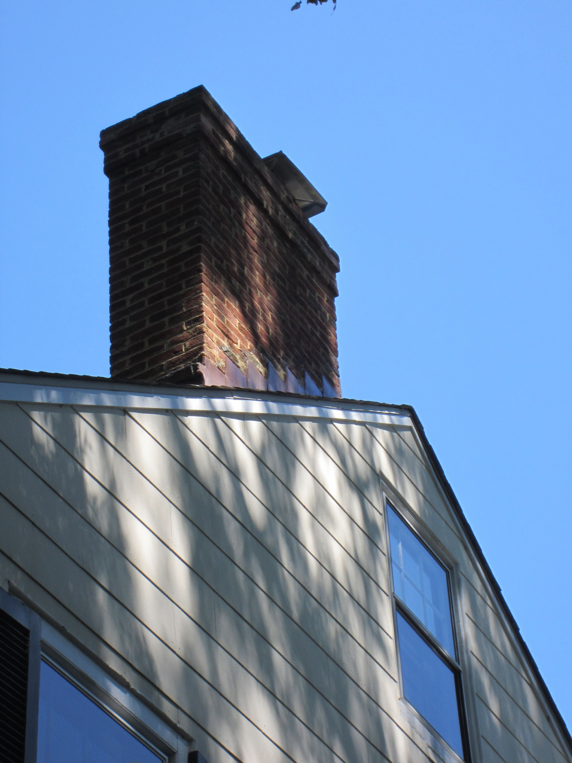 Historic Masonry. Chimney done by JF Meyer Construction.